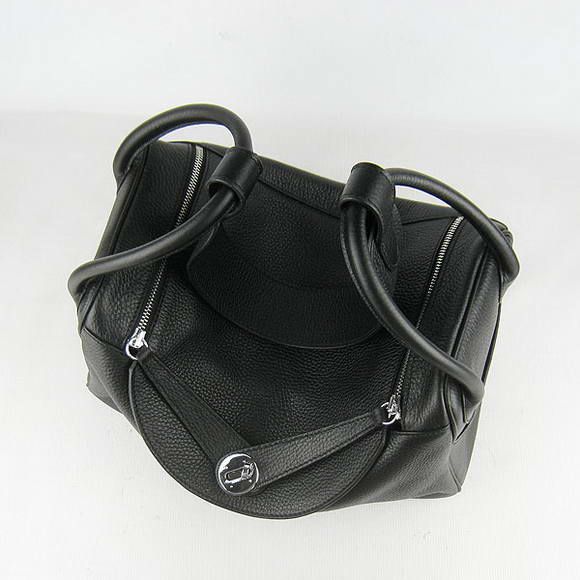 High Quality Replica Hermes Lindy 26CM Shoulder Bag Black